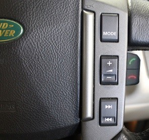 Адаптер кнопок руля для Land Rover Range Rover Sport 2005-2009 / Discovery 2004-2009 (комплектация с оптическим усилителем)