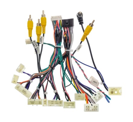 Комплект проводов для установки магнитолы в Toyota 2012+ (осн, ант, мультируль, CAN, CAM, AMP, BC2)