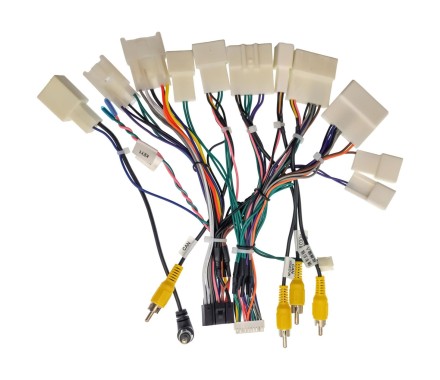 Комплект проводов для установки магнитолы в Toyota 2012+ (осн, ант, мультируль, CAN, CAM, AMP, BC2)