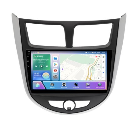 Магнитола для Hyundai Solaris 2010-2017 Compas S400 (Топ класс)