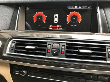 Монитор Android 10,25 дюймов для BMW 7 серии (F01/F02) 2009-2012 CIC