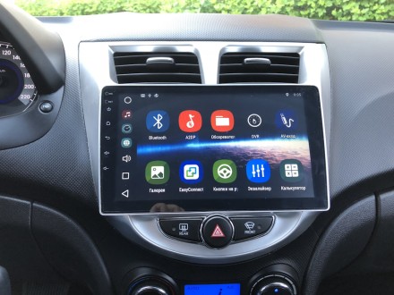 Магнитола для Hyundai Solaris 2010-2017 Compas S400 (Топ класс) с 2K экраном