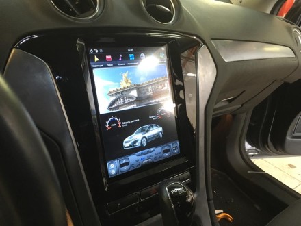 Головное устройство для Ford Mondeo (2011-2012) Tesla-Style черн.