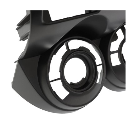 Рамка переходная Honda Fit (2006 - 2007) (Авто из USA) для дисплея 9 дюймов (руль слева, без климат-контроля)