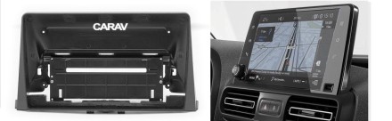 Рамка переходная в CITROEN Berlingo 2018+ для дисплея 10 дюймов 