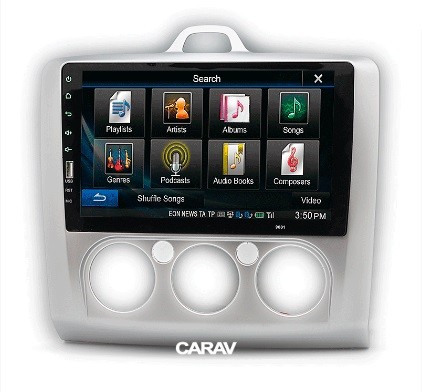 Рамка переходная FORD Focus (05-11) для дисплея 9 дюймов 