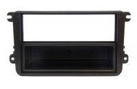 Рамка переходная 1din Volkswagen, Skoda, Seat с карманом 