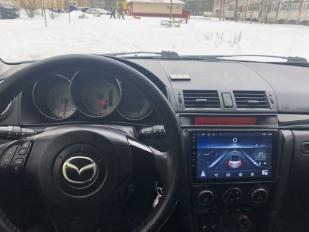 Штатное головное устройство на Андроид для Mazda 3 BK (03-08) Compass TS с SIM 4G + HI-FI с DSP + Carplay