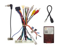 Комплект проводов для установки магнитолы в Nissan 2014-2019 (осн, ант, м/руль, CAN, CAM360) прав руль  Комплект проводов для установки магнитолы в Nissan 2014-2019 (осн, ант, м/руль, CAN, CAM360) прав руль