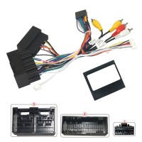 Комплект проводов для установки магнитолы в Ford 2019+ (основной, CAN, CAM)