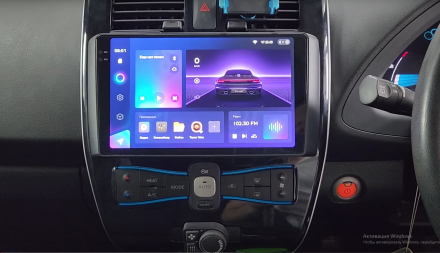 Магнитола на Андроид для Nissan Leaf (09-17) Compas S100 (Базовая версия)