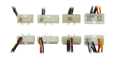 Комплект проводов для установки магнитолы в Toyota / Lexus 2003 - 2013 (осн, ант, м/руль, AVC-LAN, AMP)