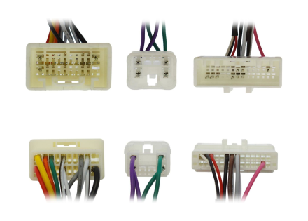 Комплект проводов для установки магнитолы в Toyota / Lexus 2003 - 2013 (осн, ант, м/руль, AVC-LAN, AMP)