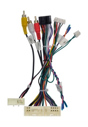 Комплект проводов для установки магнитолы в Hyundai, Kia 2010 + (основной,антенна, CAN, CAM 24 pin, USB)