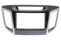 Рамка переходная 2din Hyundai Creta (2015-2021), IX25 (2014+) Базовая Глянец