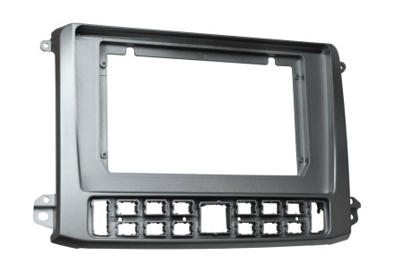 Установочный комплект для дисплея 10 дюймов для ГАЗ Газель НН (GAZ Gazelle NN) 2019+ (серебристый)