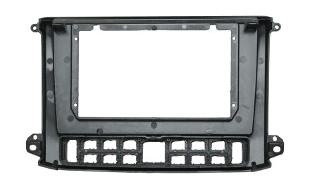 Установочный комплект для дисплея 10 дюймов для ГАЗ Газель НН (GAZ Gazelle NN) 2019+ (серебристый)