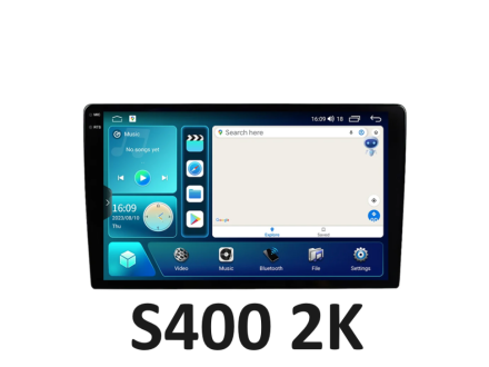 Магнитола на Андроид для Hyundai Kona 17-21 Compas S400 (Мощная версия)