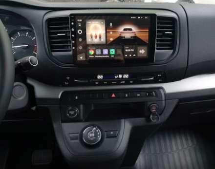 Магнитола на Андроид для Peugeot Traveller Compas S400 (Мощная версия)  с экраном 2K