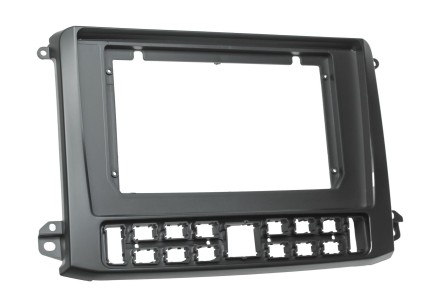 Установочный комплект для дисплея 10 дюймов для ГАЗ Газель НН (GAZ Gazelle NN) 2019+ (черный)