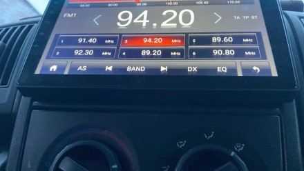 Рамка переходная в CITROEN Jumper, Relay 2006+ / PEUGEOT Boxer 2006+ / FIAT Ducato 2006+ для дисплея 9 дюймов