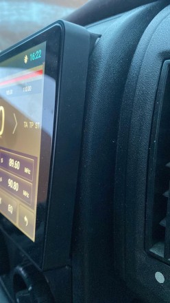 Рамка переходная в CITROEN Jumper, Relay 2006+ / PEUGEOT Boxer 2006+ / FIAT Ducato 2006+ для дисплея 9 дюймов