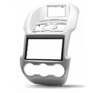 Рамка переходная 2din Ford Ranger (11+) климат, серебро