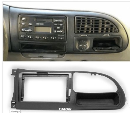 Рамка переходная для FORD Transit 1994-2000 для дисплея 9 дюймов