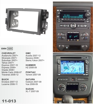 ramka Chevrolet Tahoe, Suburban, Yukon 013 1.jpg