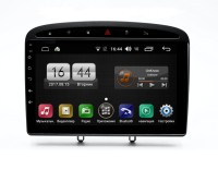 Штатное головное устройство (магнитола) для Peugeot 308 (2007-2014), 408 (2012+) Winca S195 R сер/черн