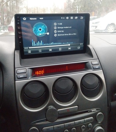 Головное устройство 10 дюймов Mazda 6 (2002-2007) Redpower K710 серии (вместо бардачка)