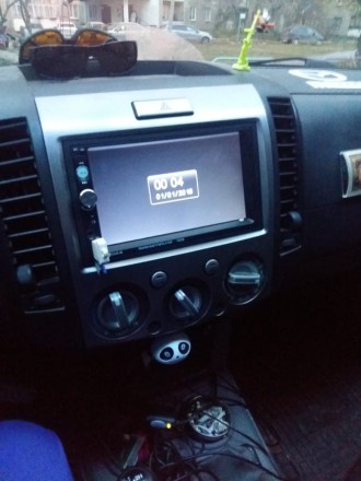 Рамка переходная 2din Ford Everest 2003+, MAZDA BT-50 2006+ серебро