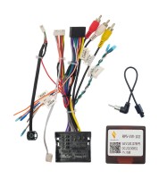 Комплект проводов для установки магнитолы в Skoda Octavia A8 2019+ (основ., антенна, CAM, CAN, ГЛОНАСС)
