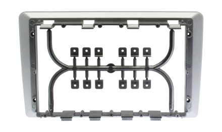 Рамка переходная для установки дисплея 9 дюймов в Volkswagen Passat B5 (2004-2010), Golf-4, Bora, SKODA Oktavia Tour