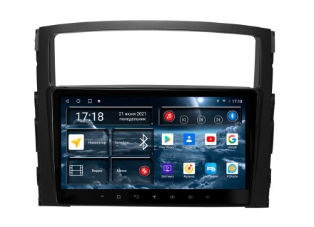 Головное устройство Mitsubishi Pajero IV 2006-2021 (V97/V93) Redpower 710 серии