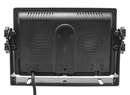 Монитор 7 дюймов с поддержкой AHD с разрешением 1024*600 (IPS) под кабель М12 на скобе