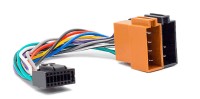 Штекер питания + ISO для магнитол Kenwood