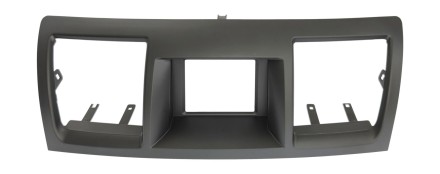 Установочный комплект в Toyota Highlander 2008 - 2013 c кнопкой аварийки, 9 дюймов, ТИП3