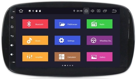 Магнитола Mercedes Smart ForTwo/Forfour (16+) COMPASS MKD 9 Android