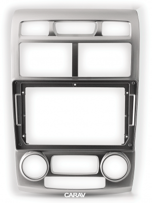 Рамка переходная KIA Sportage 2005-2009, с воздуховодами, для дисплея 9 дюймов