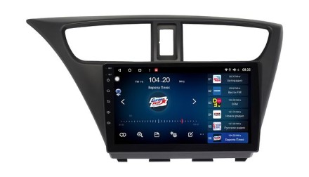 Магнитола на Андроид для Honda Civic Civic 5d (11-15) Compas S300 (Средняя версия)