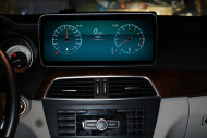 Штатный монитор c большим 10" FullHD IPS экраном c SIM 4G для Mercedes-Benz C-класс W204 (2007-2011) NTG 4.0