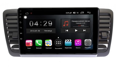 Магнитола на Андроид для Subaru Outback, Legacy (2004-2009, левый руль) Winca S400 с 2K экраном SIM 4G