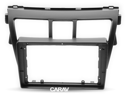 Рамка переходная в TOYOTA Vios 2007-2012, Belta 2005-2008, Yaris Sedan 2006-2012  для дисплея 9 дюймов 