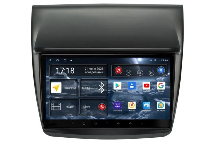 Головное устройство 9 дюймов Mitsubishi L200 (2007-2015) Redpower 71038