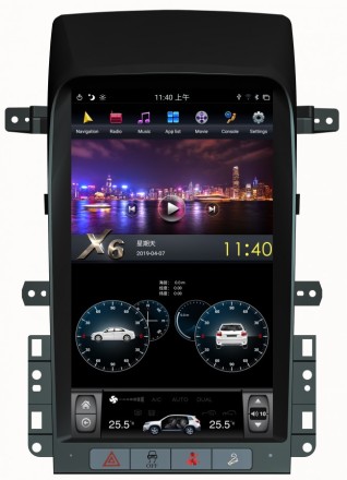 Головное устройство для Chevrolet Captiva (2006-2011) Tesla-Style