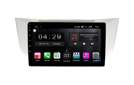 Магнитола на Андроид для LEXUS RX (2003-2009), TOYOTA Harrier (2003-2012) Winca S400 с 2K экраном SIM 4G