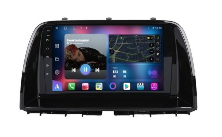 Магнитола на Андроид для Mazda CX-5 (2011-2017), 9 дюймов COMPASS TSN-2K, 4G, DSP, CarPlay