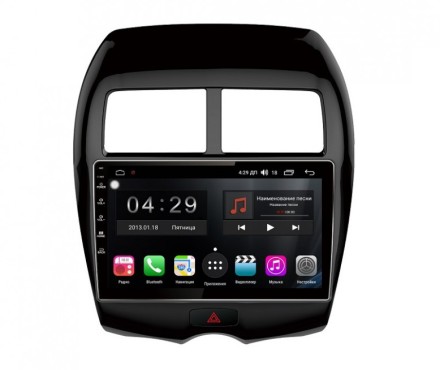 Магнитола на Андроид для Mitsubishi ASX (10-19), Peugeot 4008, Citroen C4 Aircross COMPASS TSN-2K, 4G, DSP, CarPlay