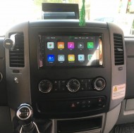 Магнитола на Андроид для Mercedes Benz A ,B, Sprinter, Viano, Vito,VW Crafter Winca S400 с 2K экраном SIM 4G